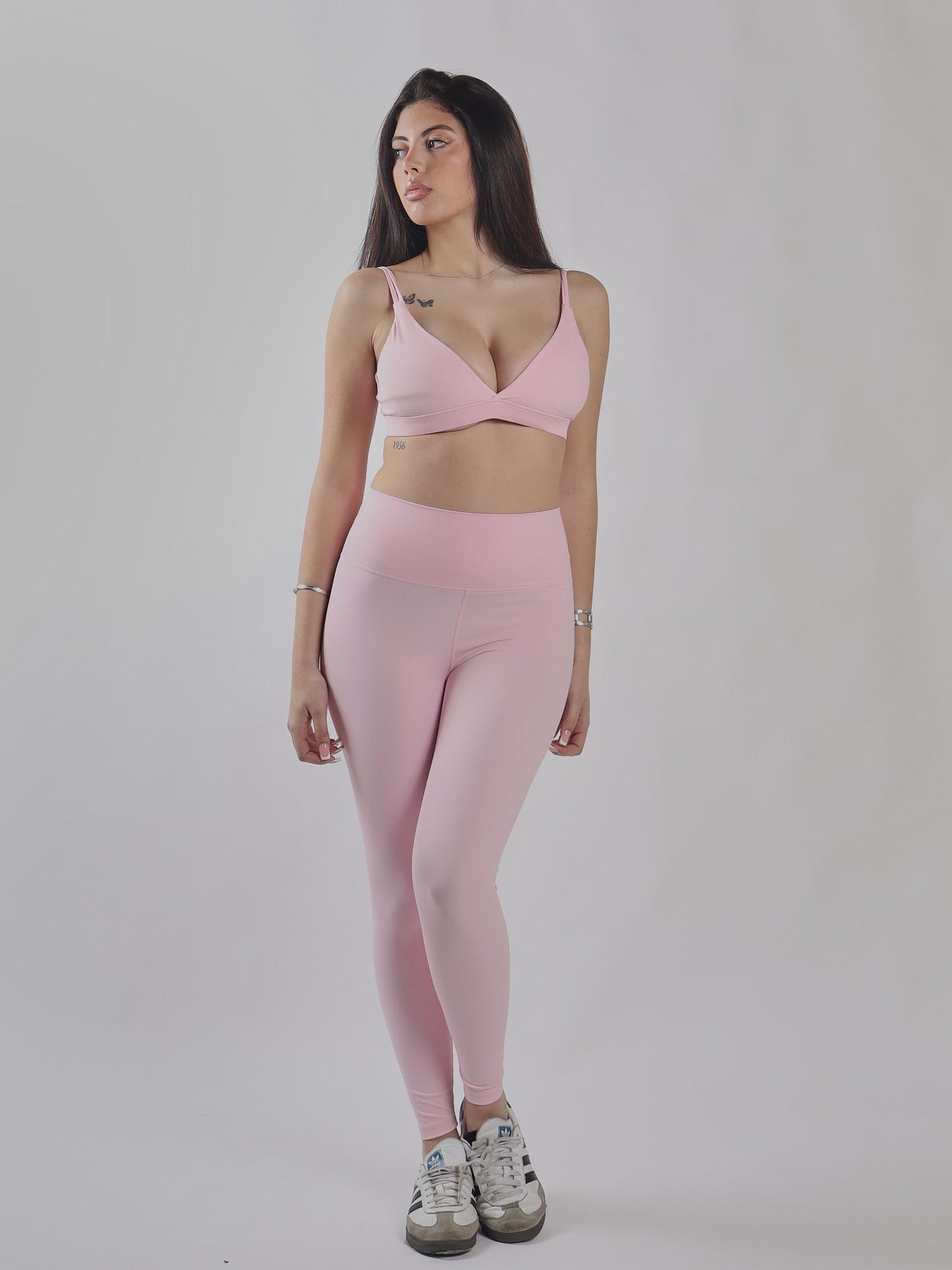 SET SPORTIVO A MANICHE LUNGHE CON ZIP