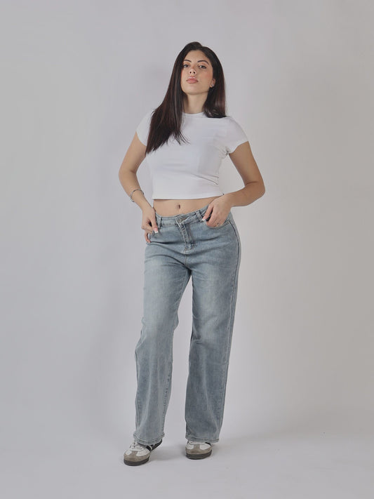 JEANS DRITTI OVERSIZE