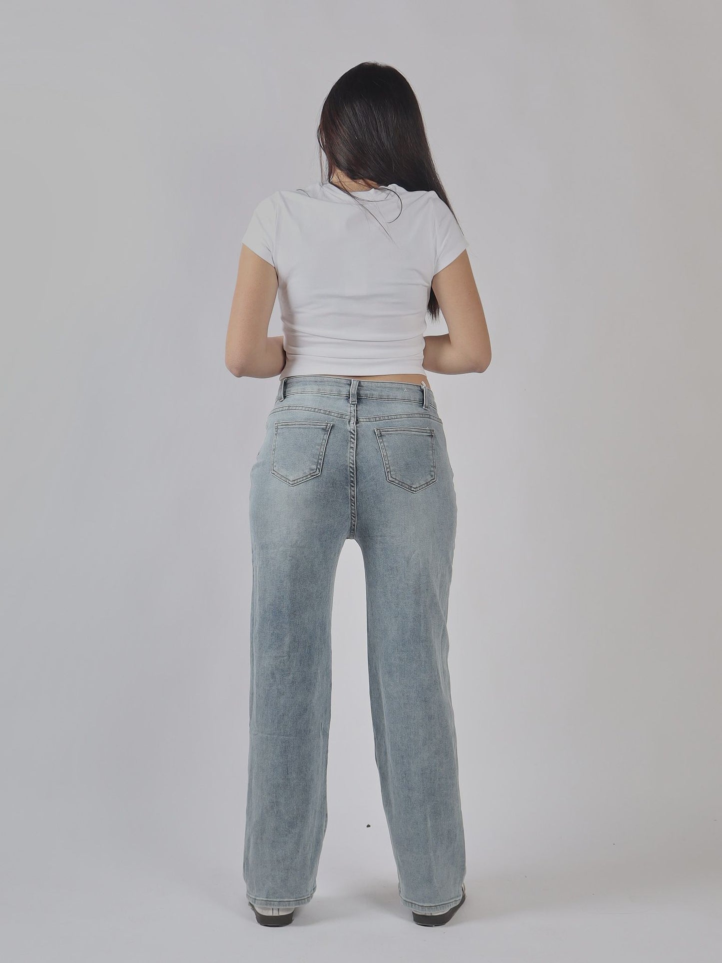 JEANS DRITTI OVERSIZE