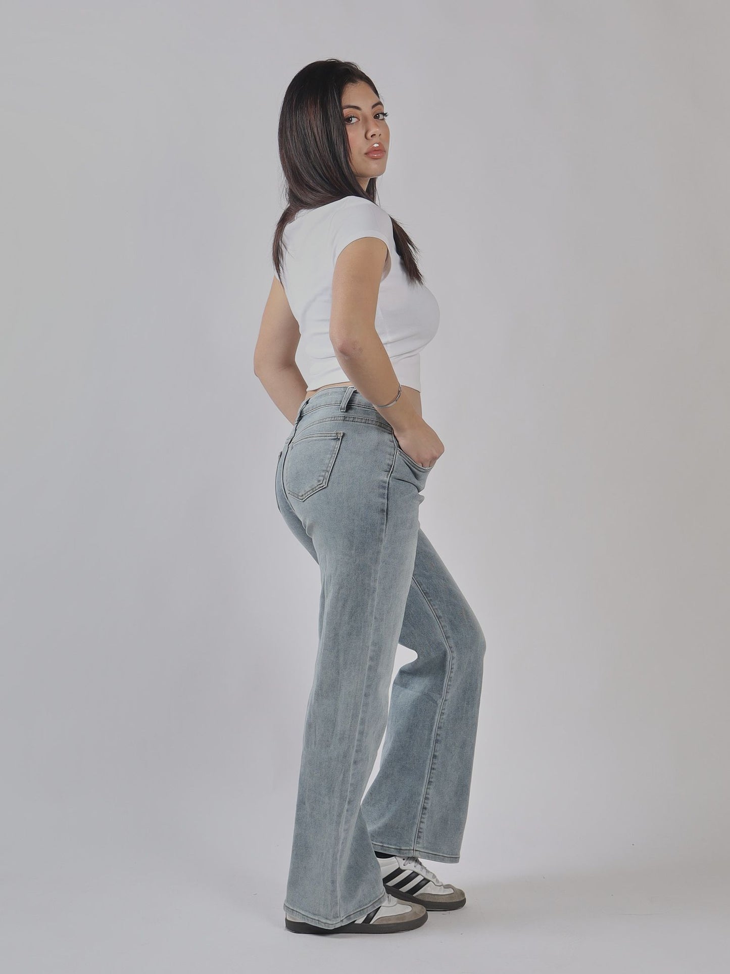 JEANS DRITTI OVERSIZE