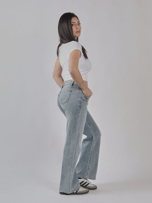 JEANS DRITTI OVERSIZE