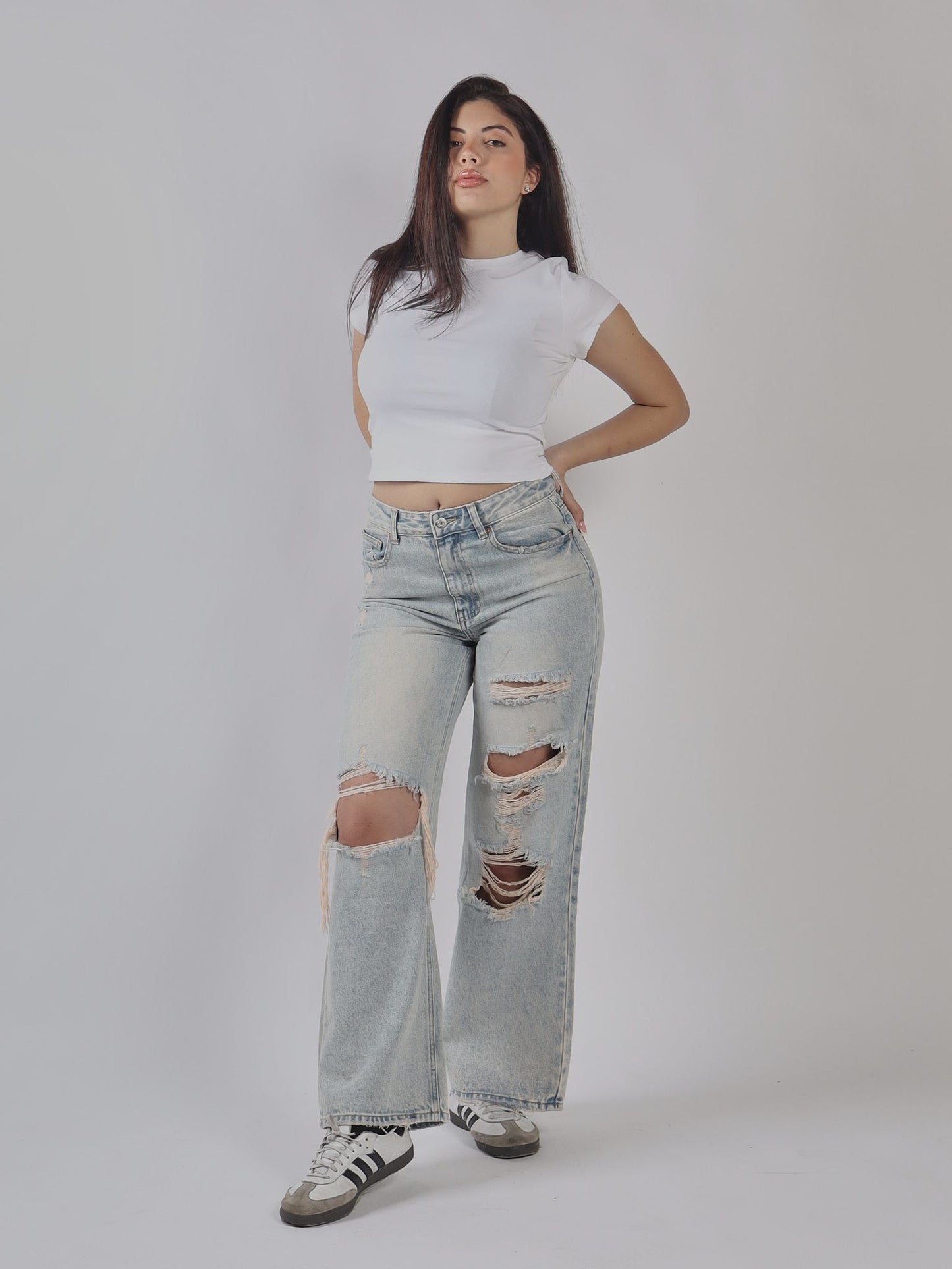 JEANS DESTROYED PE 25