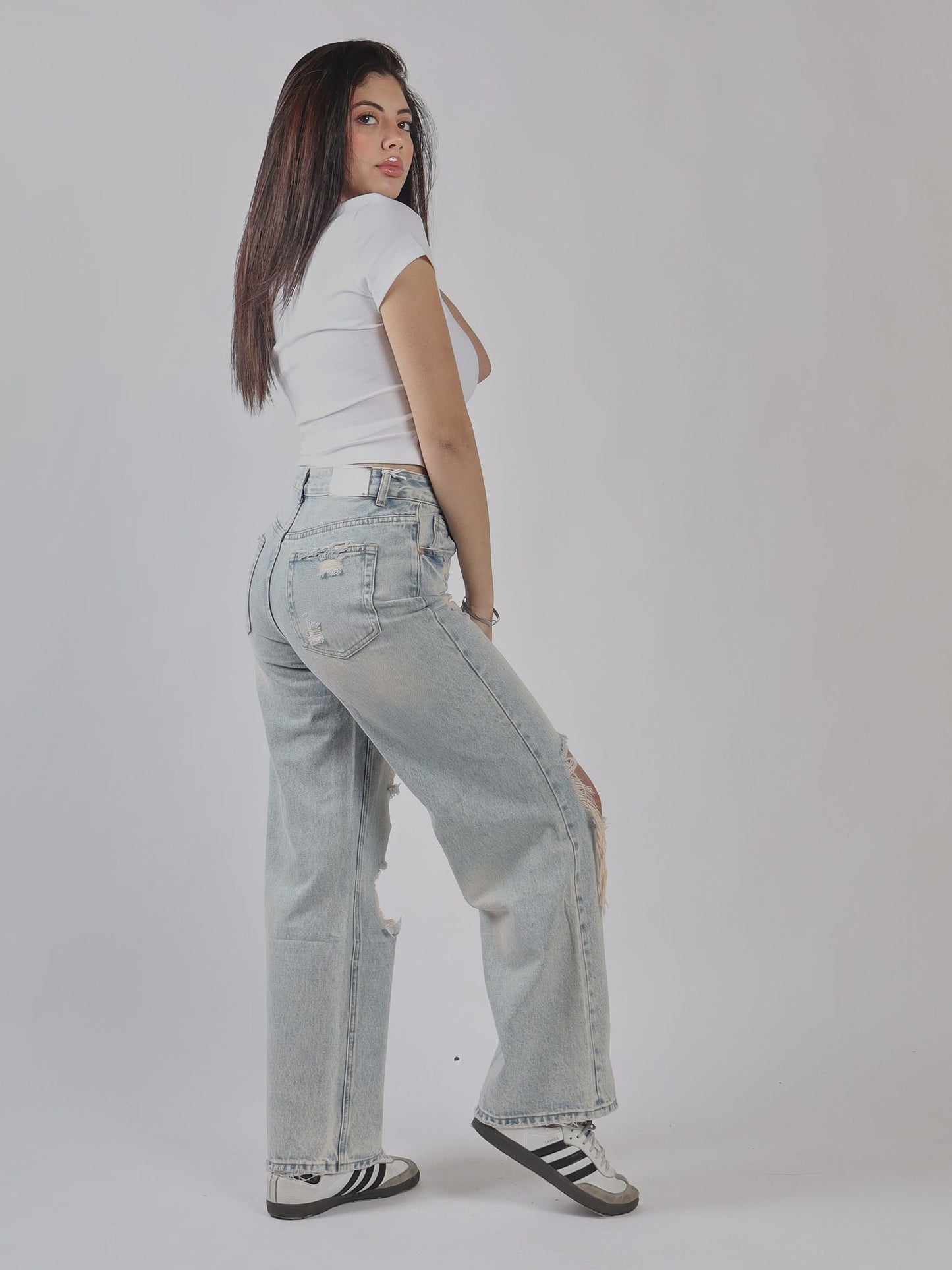 JEANS DESTROYED PE 25