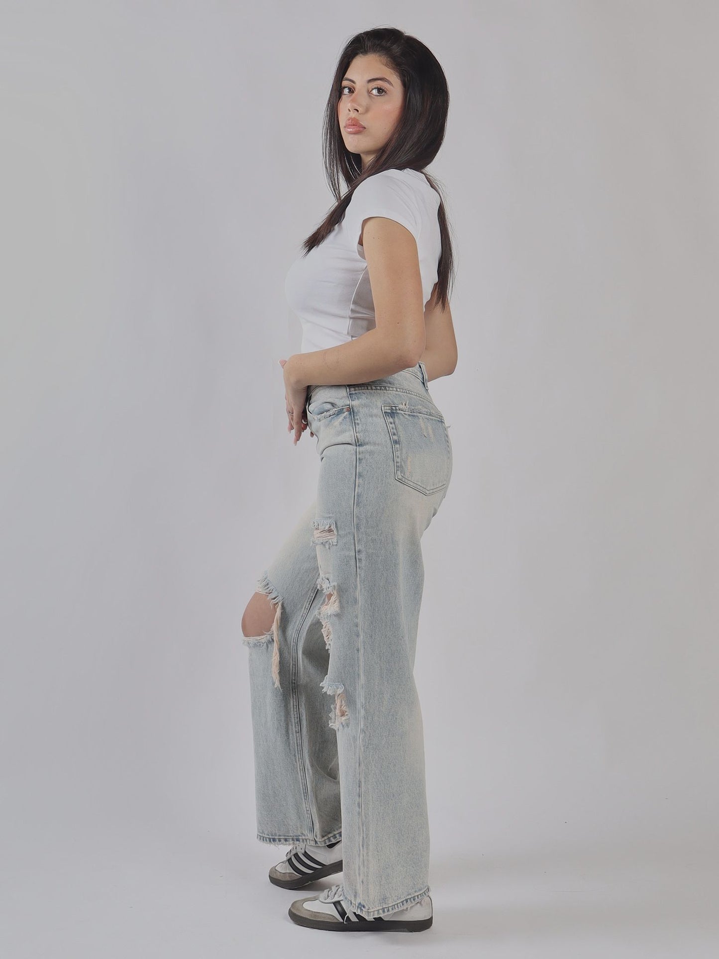 JEANS DESTROYED PE 25