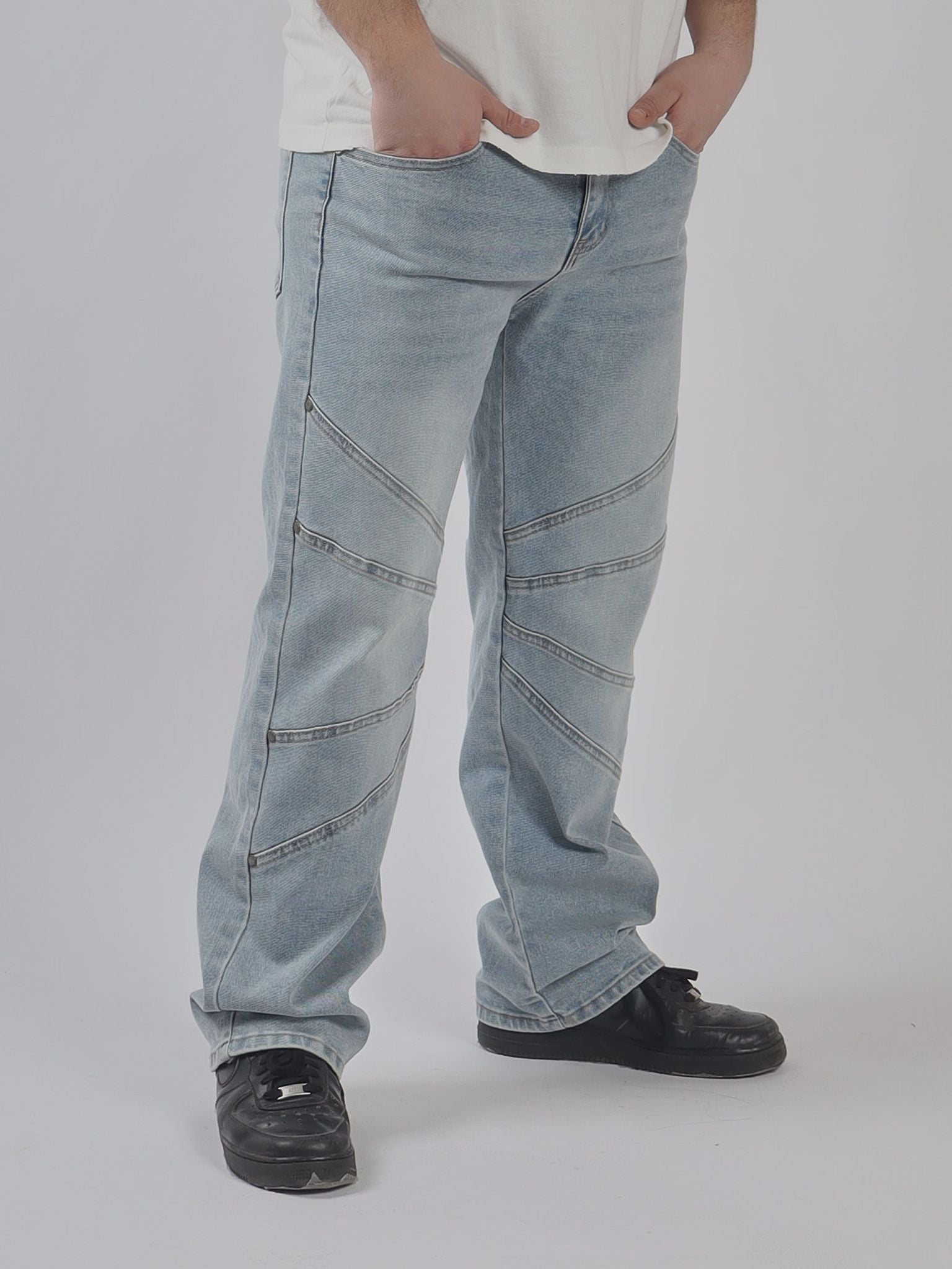 JEANS UOMO STREETWEAR DESIGN