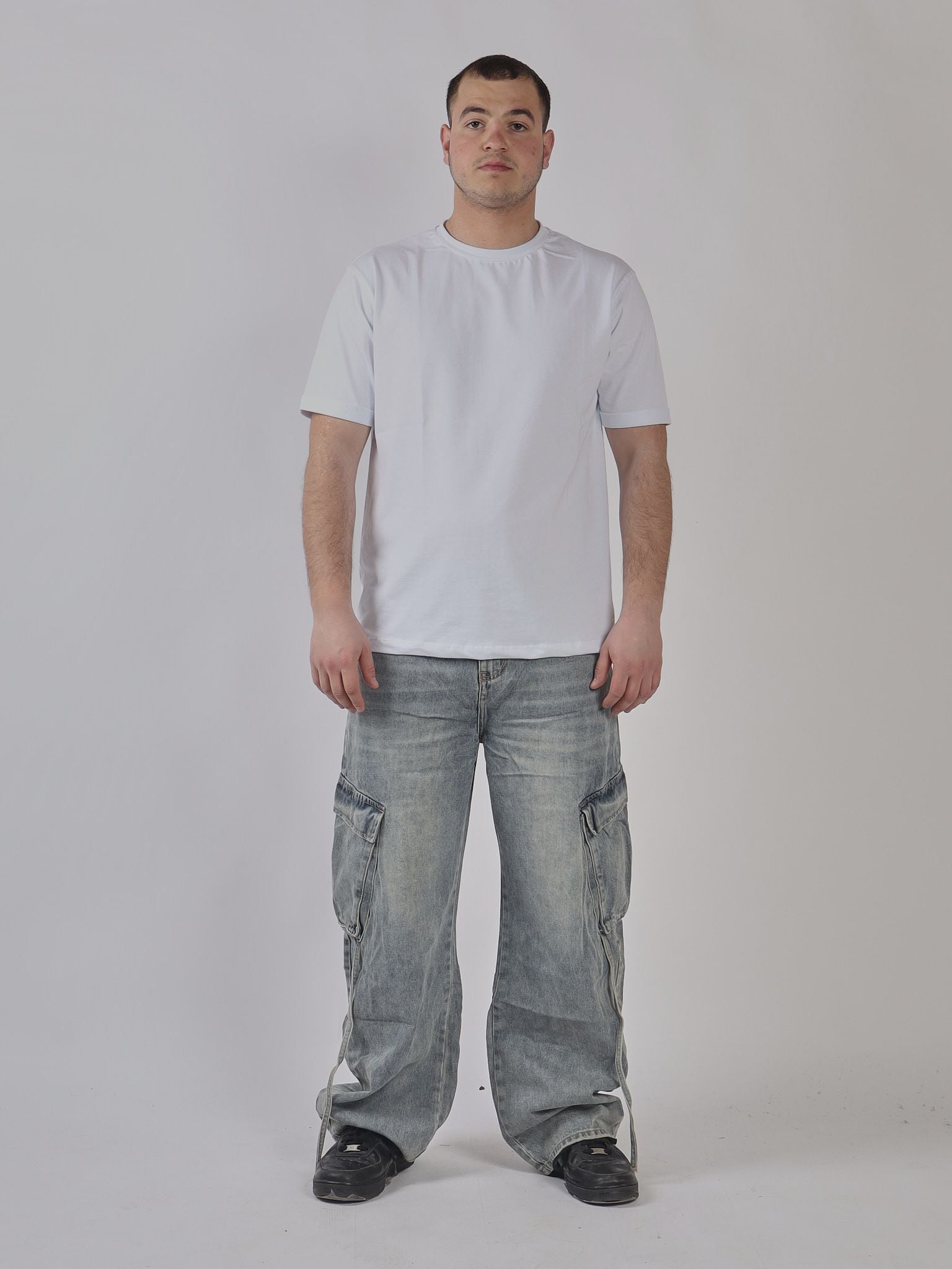JEANS CARGO OVERSIZE