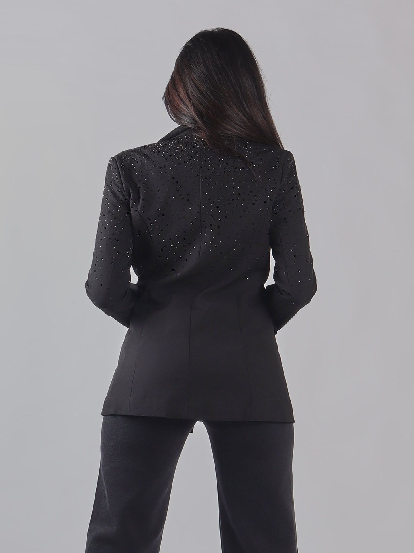 GIACCA DOPPIO PETTO BRILLANTINATA PE 25