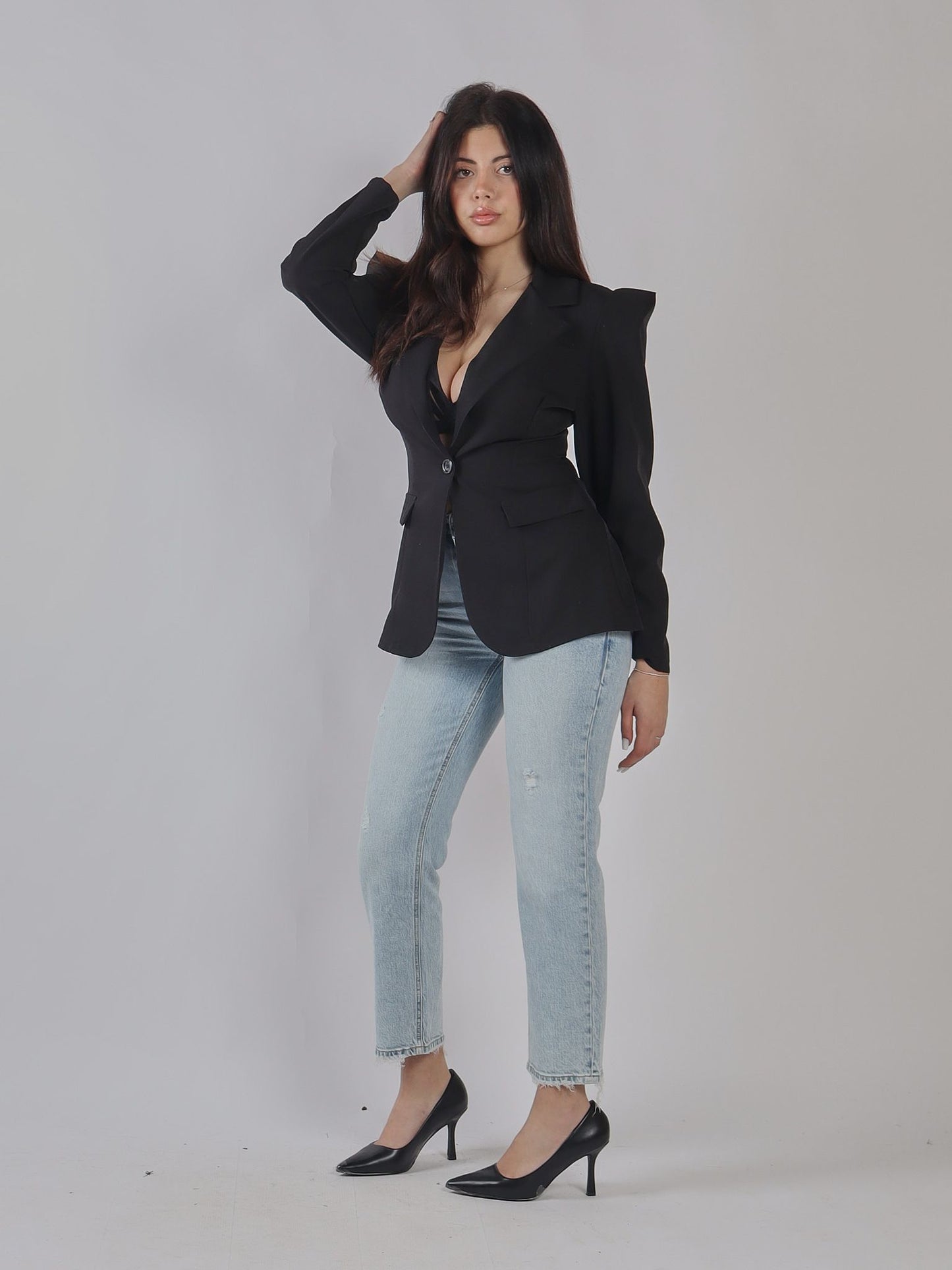 GIACCA SPALLINE PE25