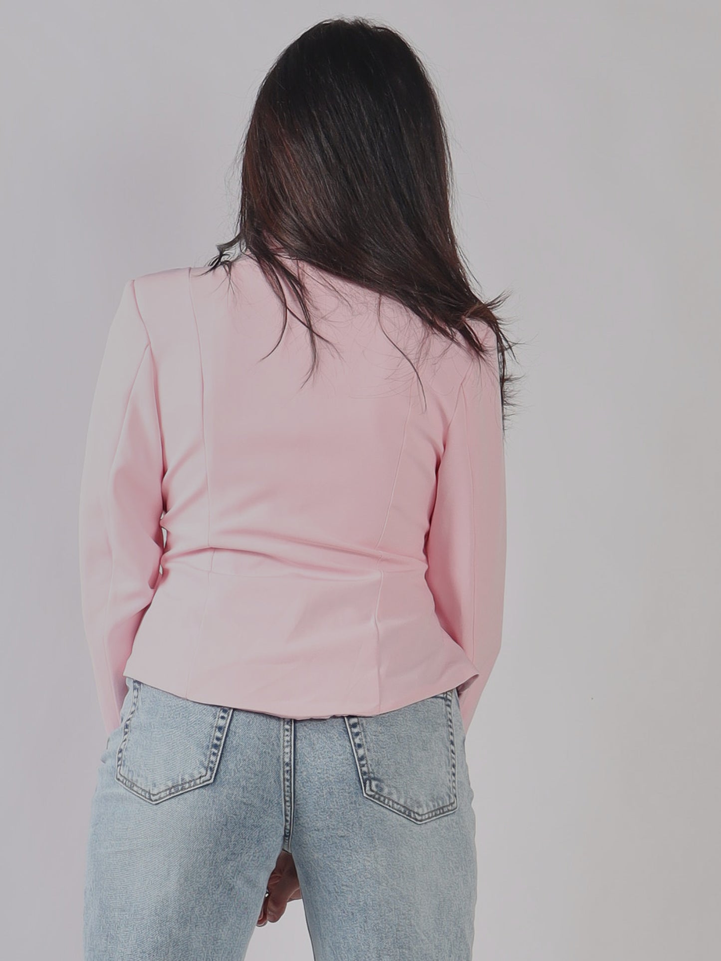 GIACCA CON COLLO A PUNTA PE 25