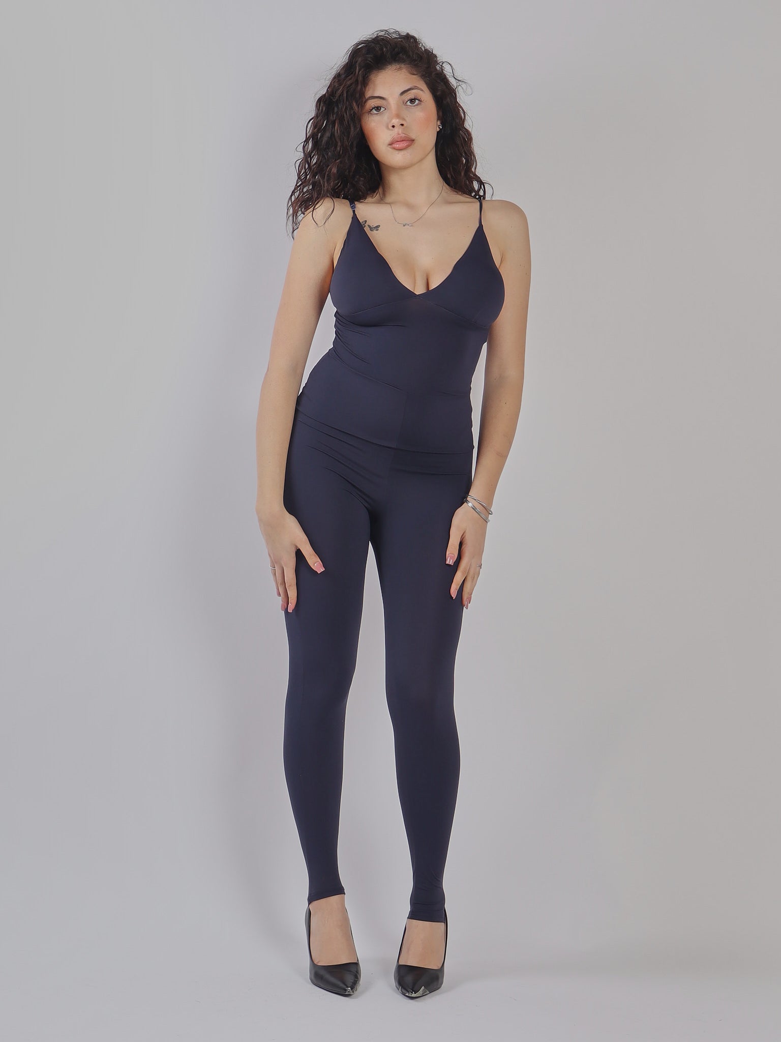 JUMPSUIT SCOLLO PROFONDO