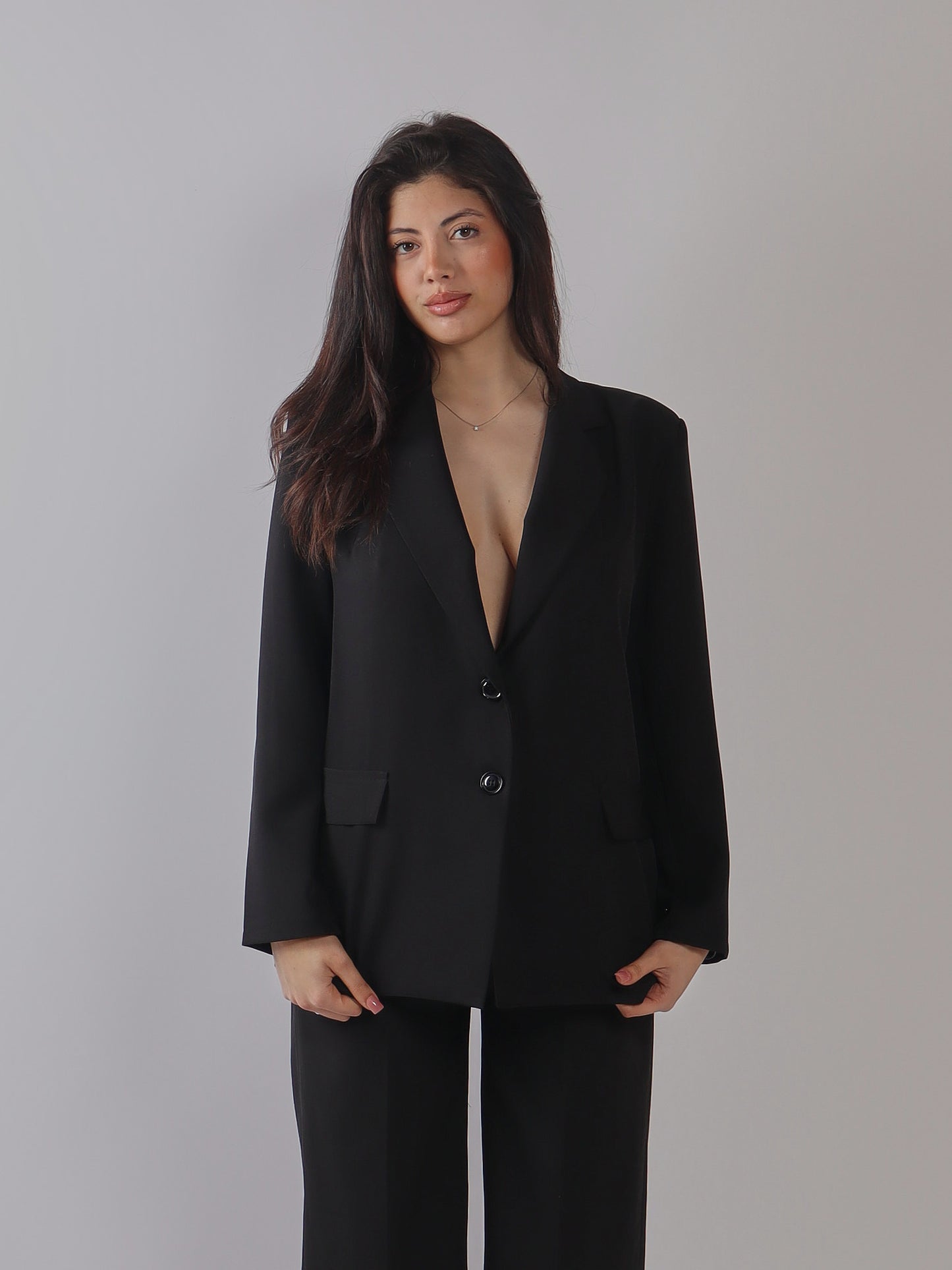 BLAZER BIANCO DOPPIOPETTO CON SCHIENA STRUTTURATA