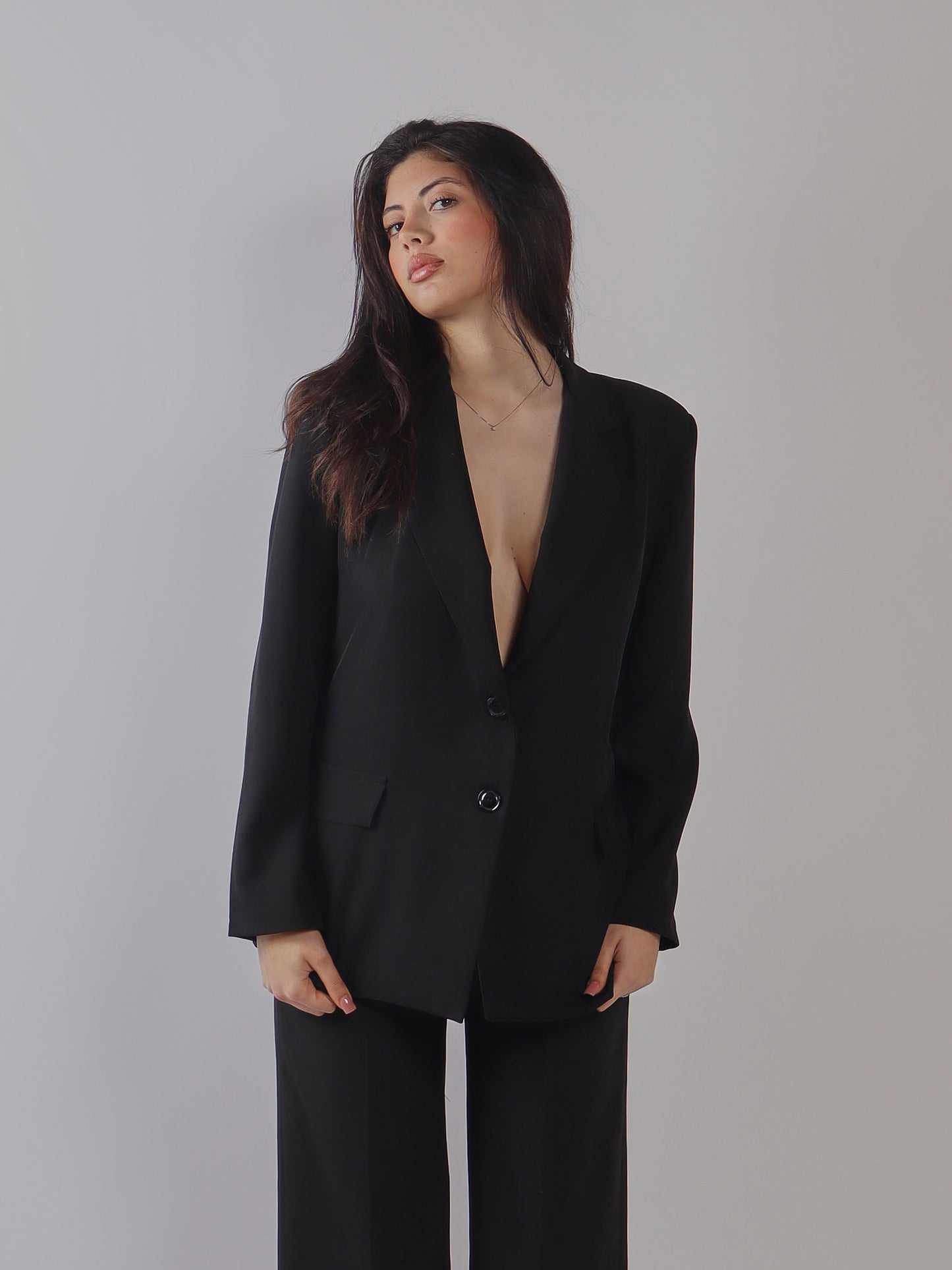 BLAZER BIANCO DOPPIOPETTO CON SCHIENA STRUTTURATA