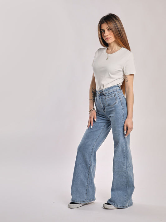 JEANS ZAMPA TASCHINI