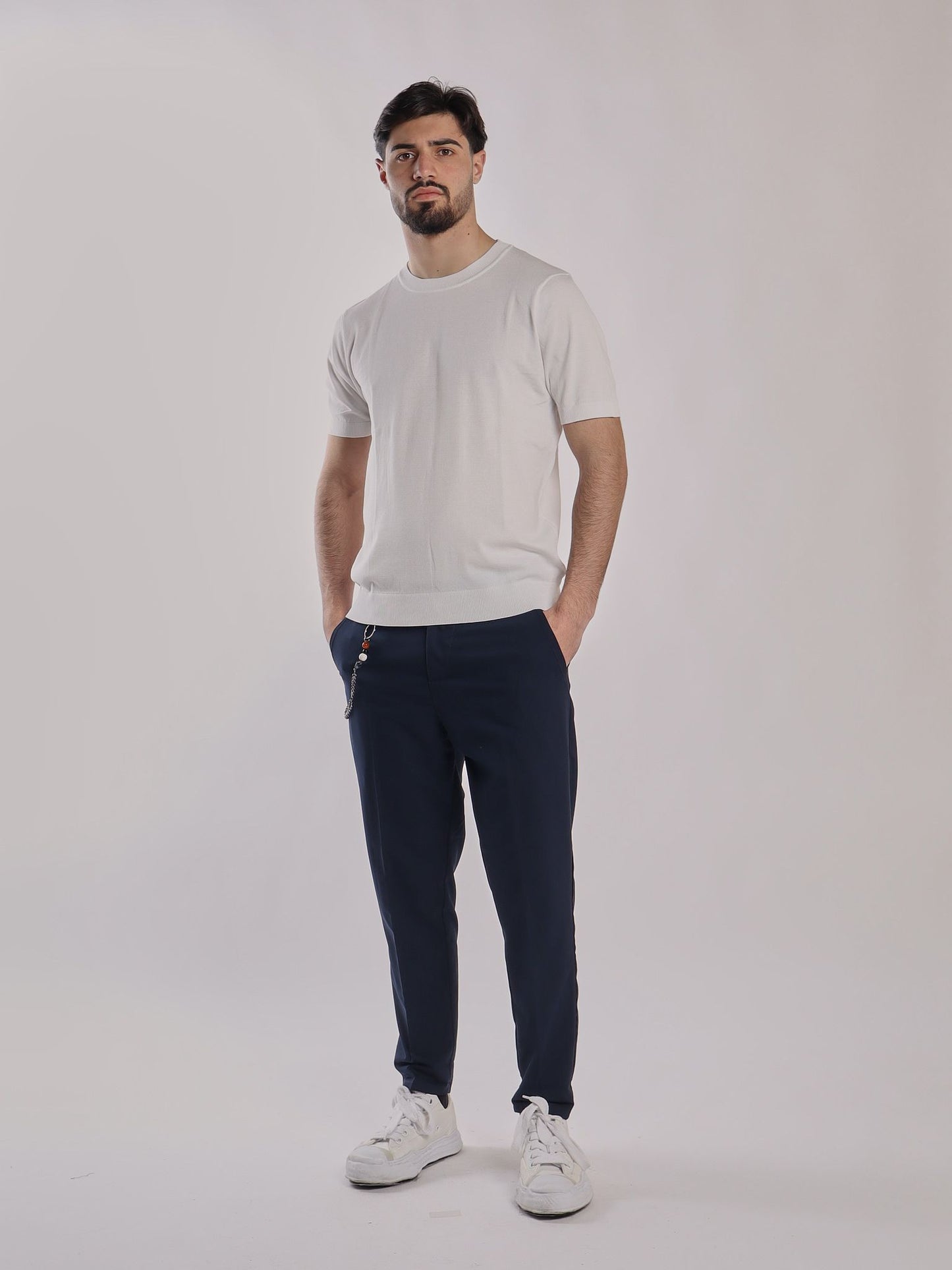 PANTALONE SARTORIALE CON CATENA