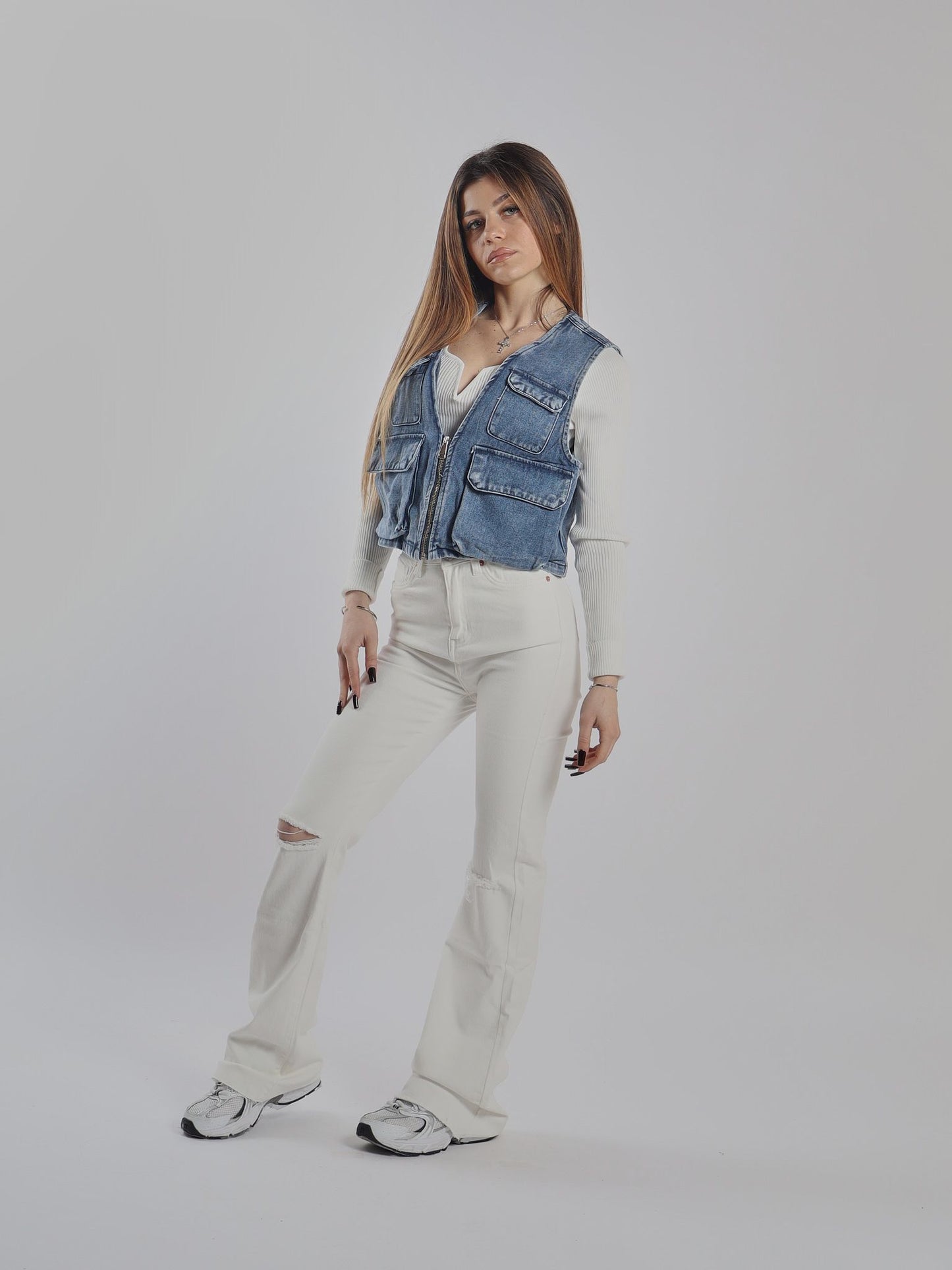 GILET DI JEANS