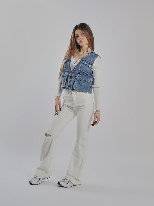 GILET DI JEANS