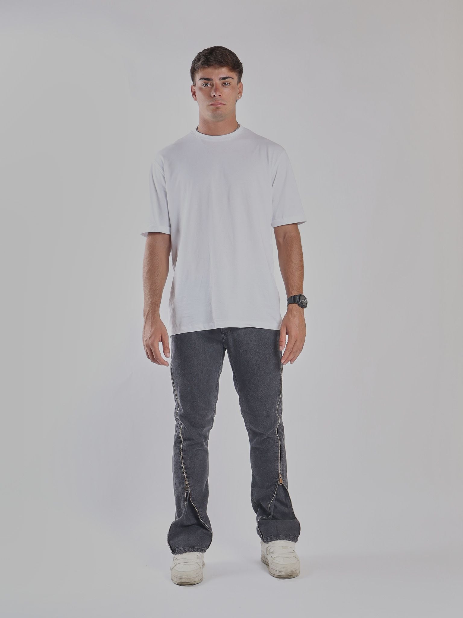 Jeans con zip store