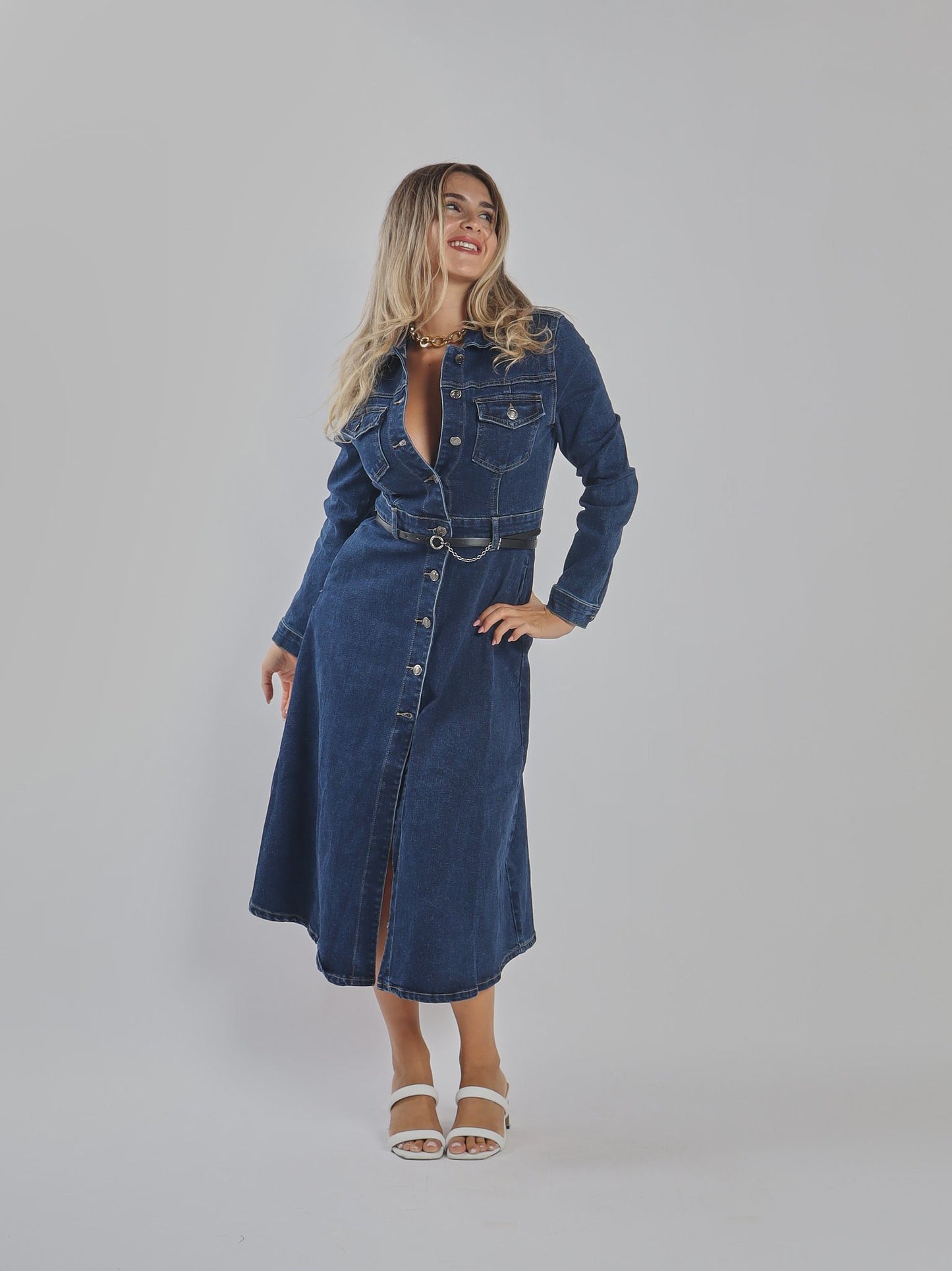 VESTITO IN DENIM