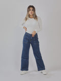 JEANS PALAZZO DONNA