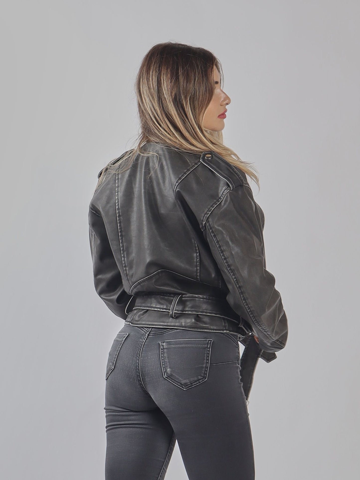 GIACCA BIKER MULTIZIP