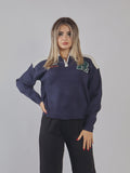 FELPA SPORTIVA CON ZIP