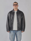 GIACCA IN ECO-PELLE OVERSIZE