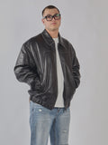 GIACCA IN ECO-PELLE OVERSIZE