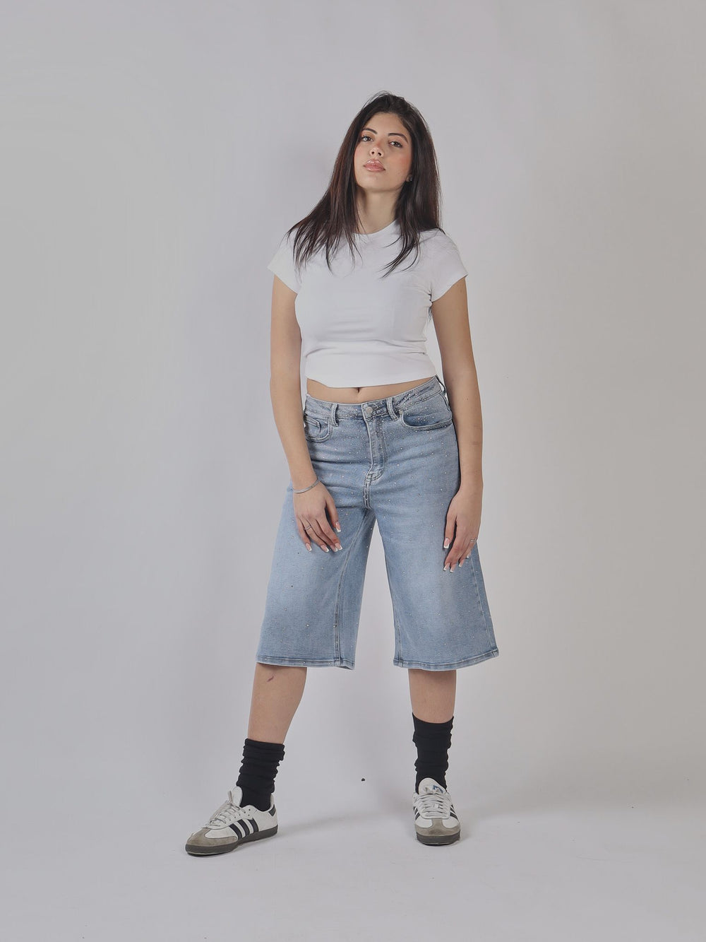 BERMUDA DENIM OVERSIZE