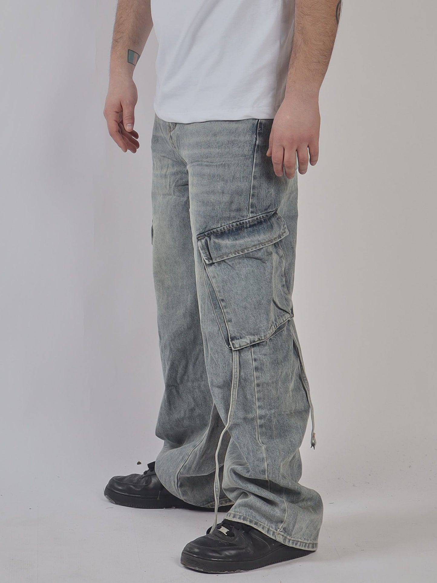 JEANS CARGO OVERSIZE