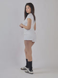 SHORTS DENIM FRAYED HEM