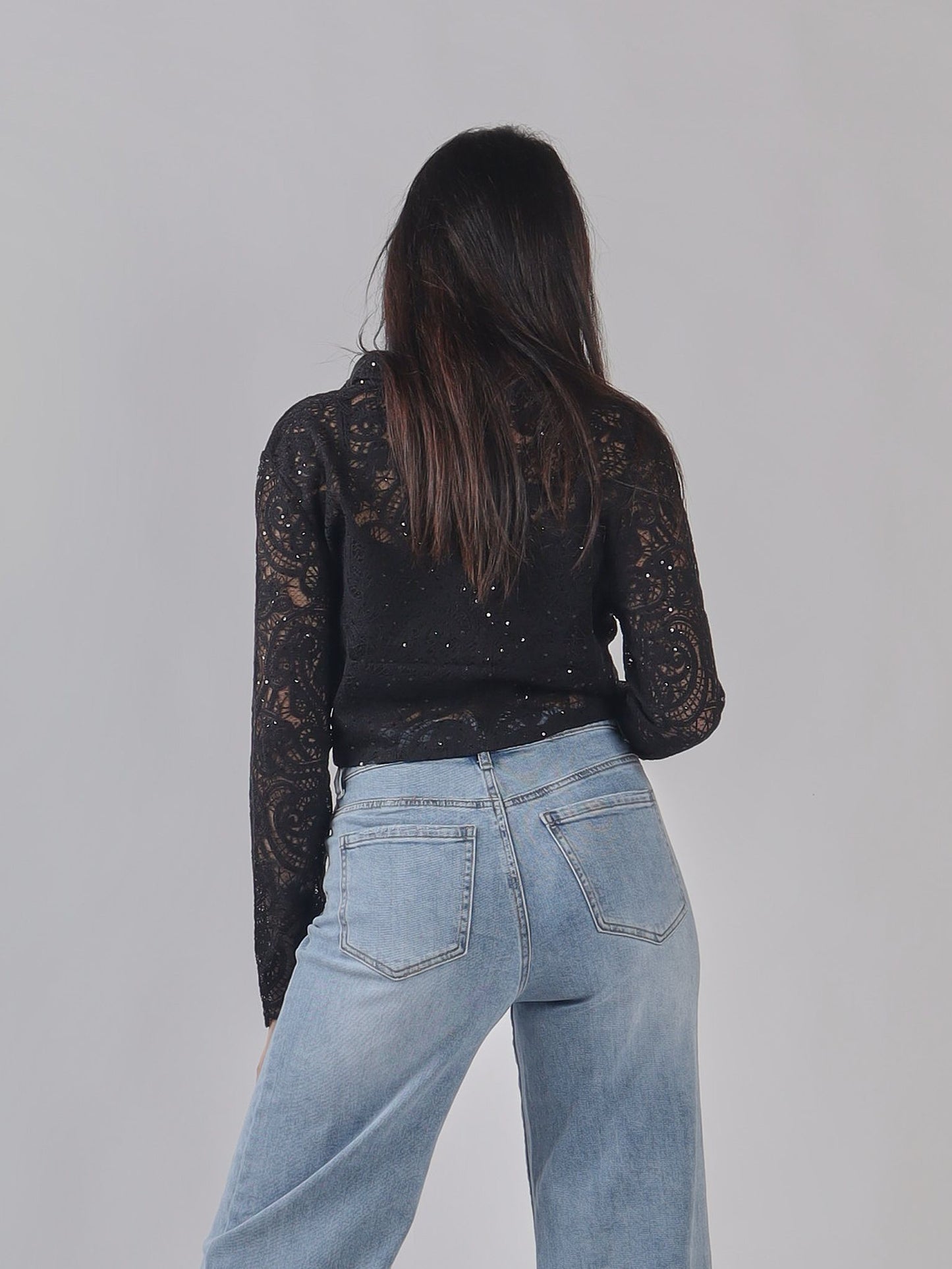 CAMICIA DI PIZZO PE 25
