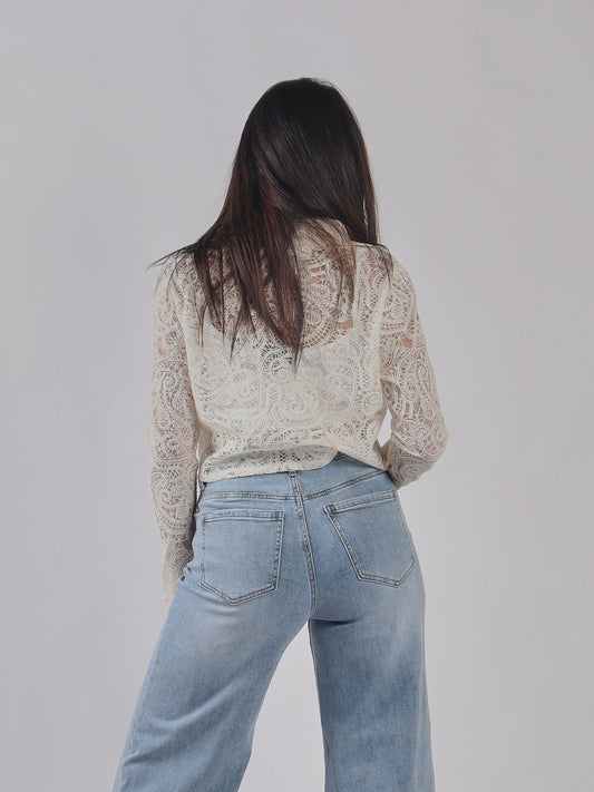 CAMICIA DI PIZZO PE 25