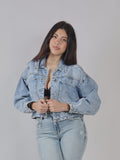 GIACCA JEANS CROP PE25