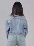 GIACCA JEANS CROP PE25