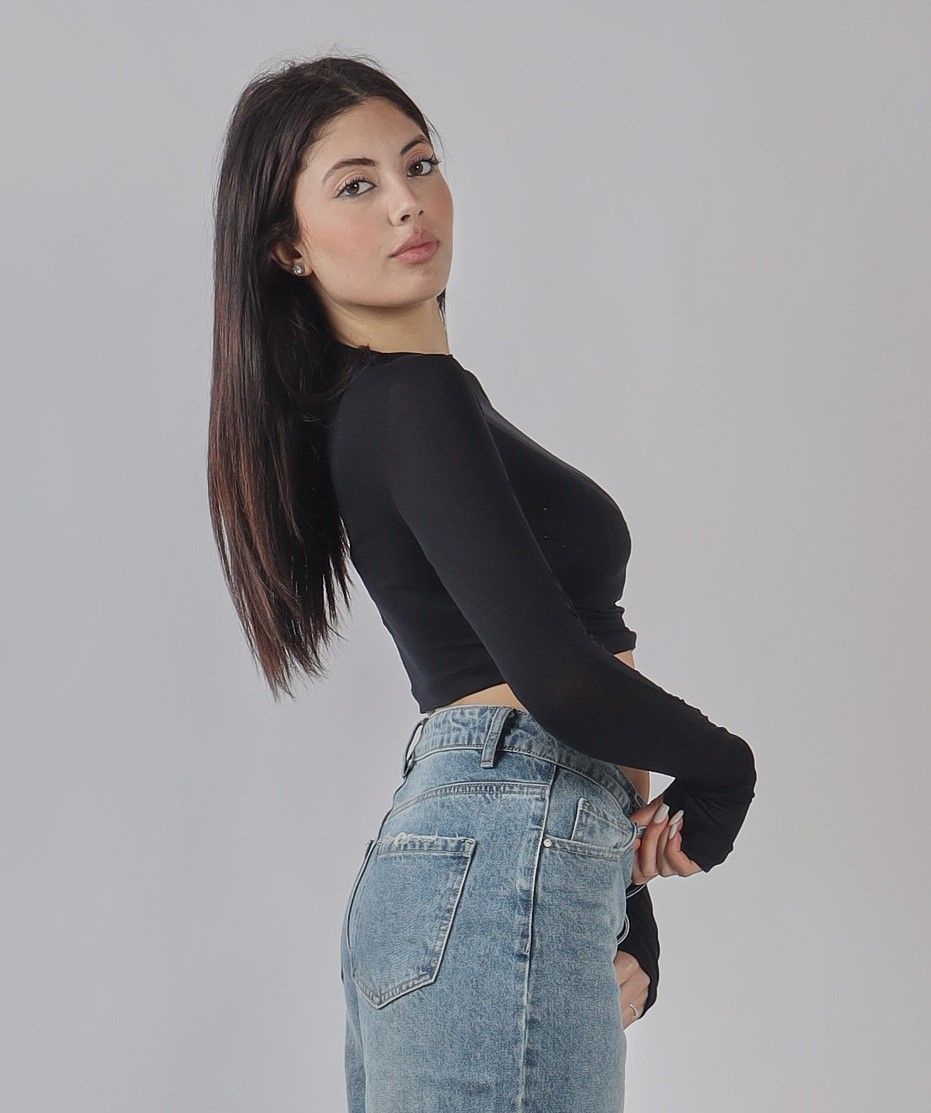 MAGLIA CROP PE 25