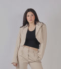 GIACCA CROP PE 25