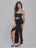 ABITO CON SCOLLO CUT-OUT