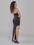ABITO ELEGANTE CON SCOLLO CUT-OUT