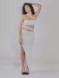 ABITO ELEGANTE CON SCOLLO CUT-OUT