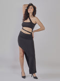ABITO ELEGANTE CON SCOLLO CUT-OUT