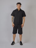 COMPLETO UOMO CAMICIA E BERMUDA IN TESSUTO TECNICO