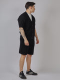 SET CARDIGAN IN MAGLIA E SHORTS UOMO