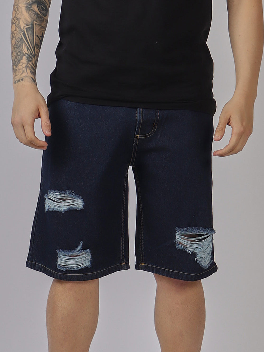 SHORTS IN JEANS STRAPPATI