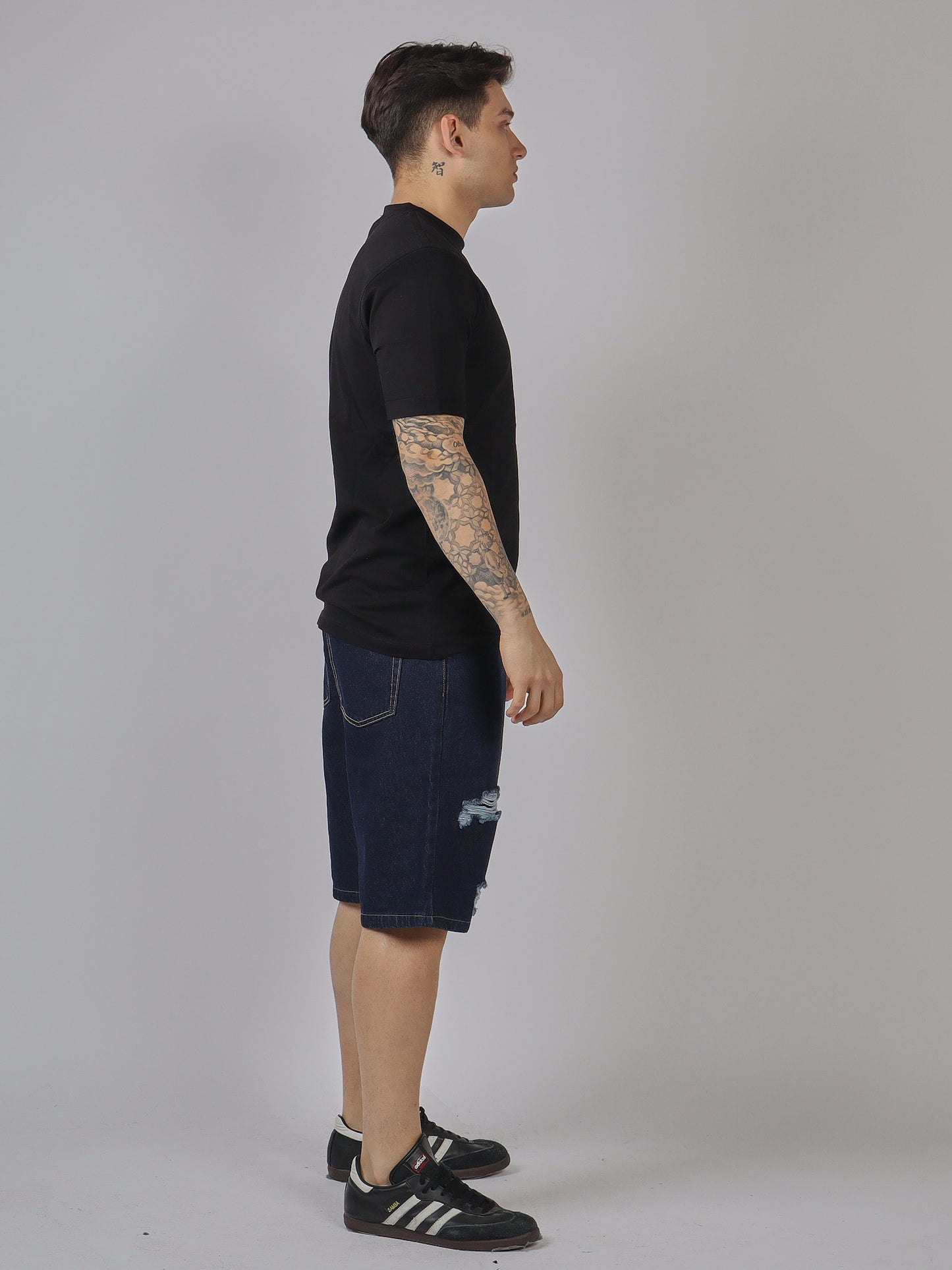 SHORTS IN JEANS STRAPPATI