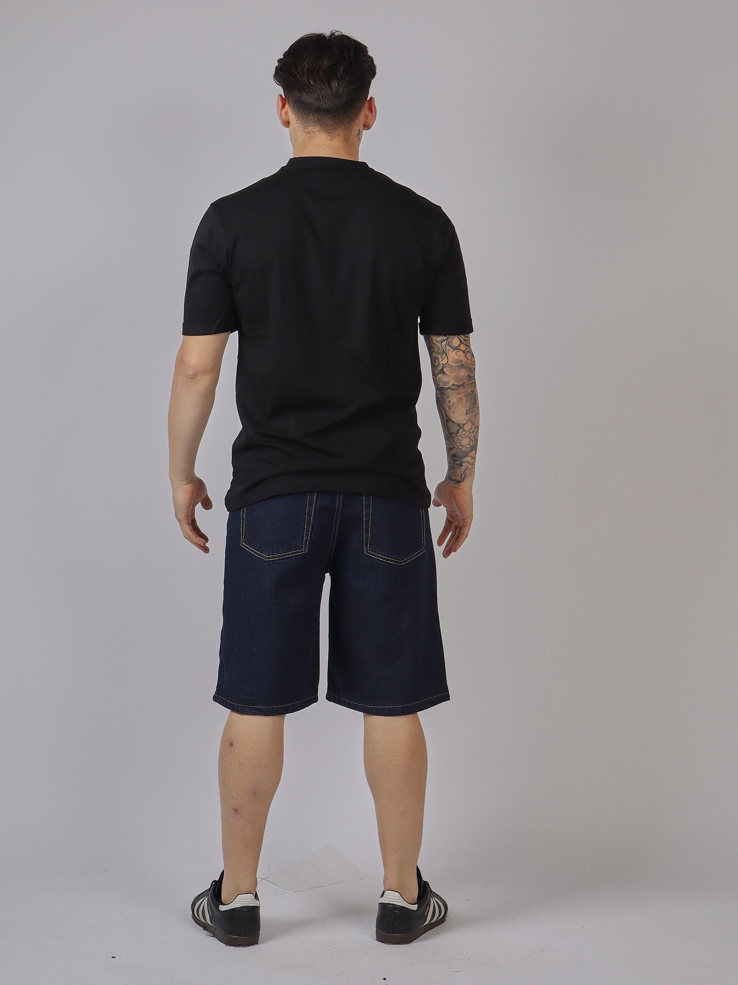 SHORTS IN JEANS STRAPPATI
