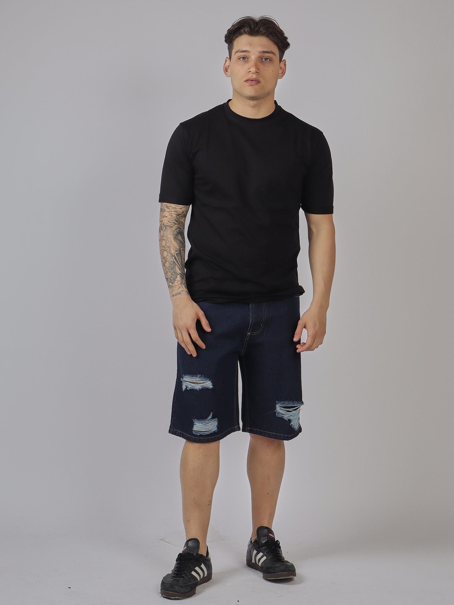 SHORTS IN JEANS STRAPPATI